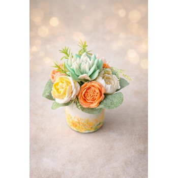 Muilo gėlių puokštelė "Dovana"